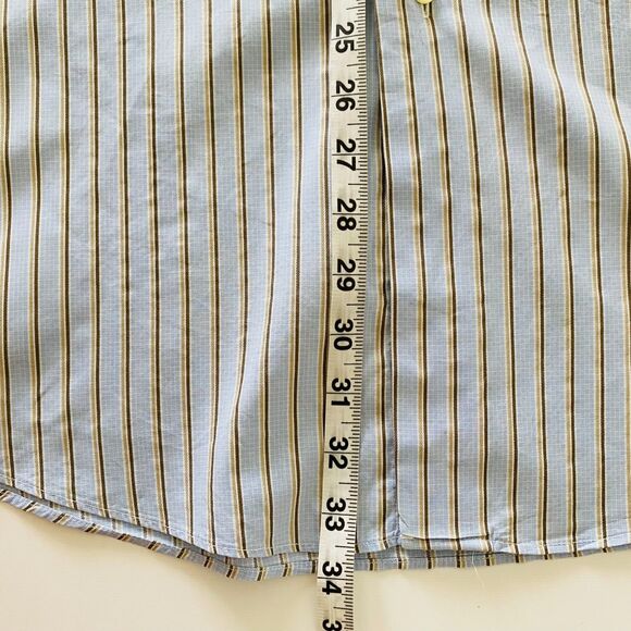 Vintage Brooks Brothers Makers and Merchants Men's Shirt 17.5 36 Regular Fit Usa - Picture 9 of 13